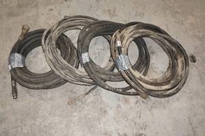 lot 67 image: 4 Hydraulic PressureReturn Hoses