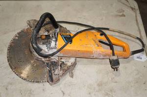 lot 56 image: Partner K3000 Electric Concrete Saw - 14 Diamond Blade