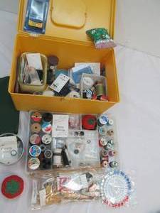 Sewing case, accessories