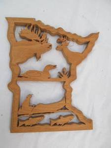 MN wood cutout