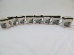 Loon stoneware mugs