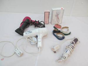 Watch bands, cleanser, blow-dryers