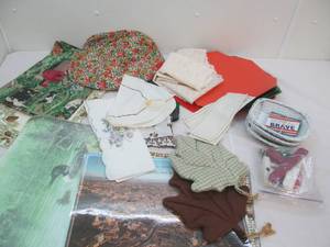 Coasters, placemats, baskets