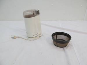 Coffee grinder, filter