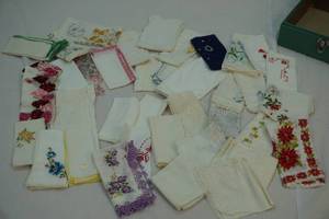 Vintage ladies hankys