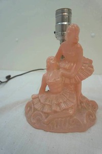 Vintage pink lamp