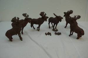 Cast iron moose