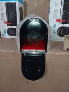 Sequoia Black Heavy Duty Post Mount Mailbox by Architectural Mailboxes- set of 3- open box not used - see Pictures