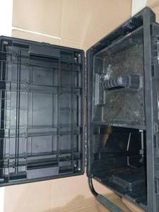 26 in. Connect Rolling Tool Box Black by Husky- used & slightly damaged-SEE PICTURES