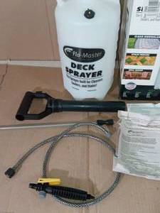 2 gal. Deck Sprayer by RL Flo-Master - used -SEE PICTURES