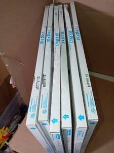 18 x 20 x 1 EZ Flow II No-Metal Air Filter (Case of 12)by Flanders PrecisionAire- open box not used -SEE PICTURES