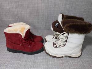Womens boots- size 8-8.5 - used -SEE PICTURES