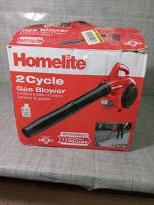 150 MPH 400 CFM 2-Cycle Handheld Gas Leaf Blower by Homelite- slightly used -SEE PICTURES