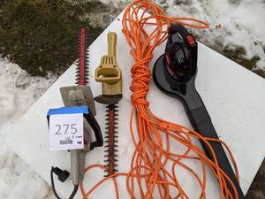 lot 275 image: Leaf Blower & Two Trimmers