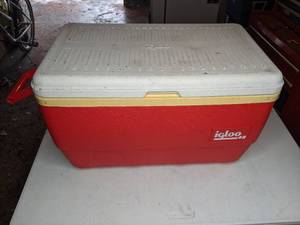 lot 204 image: Igloo 48 Quart Fishing Cooler