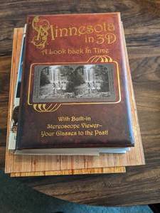 lot 97 image: Books 3D Minnesota History, Boxed Leather Family History, Country and Western Music, Et Cetera