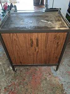 lot 223 image: Garage Storage Cart on Wheels