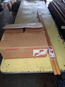 lot 226 image: New Handles & Wheels for Yardworks Wheelbarrow