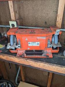 lot 227 image: Vintage K-Mart 6 Bench Grinder 30-09TI