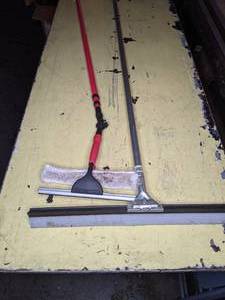 lot 249 image: Pair of Commercial Squeegees