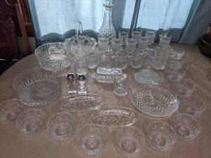 lot 40 image: Cut Glass Mega Lot