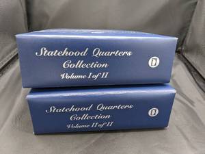 lot 91 image: Statehood Quarters Collection Vols. I & II