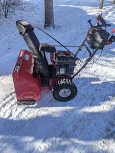 lot 1 image: Craftsman Electric Start Snow Blower