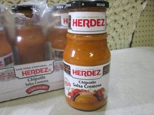 lot 84 image: (B-2) 6 Jars of Chipotle Salsa Crem...