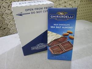 lot 89 image: (B-1) 12 Large Milk Chocolate Sea S...