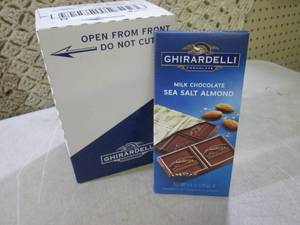 lot 91 image: (B-1) 12 Large Milk Chocolate Sea S...