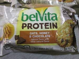 lot 111 image: (B-1) 18 Belvita Protien Biscuits O...