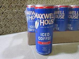 lot 129 image: (B-2) 12-Pack of Maxwell House Iced...