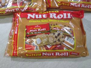 lot 150 image: (B-4) 3 Bags of Bite Size Salted Nu...
