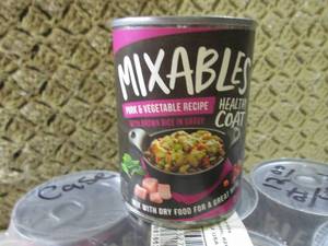 lot 152 image: (BS) 6 Cans of Mixables Pork & Vege...