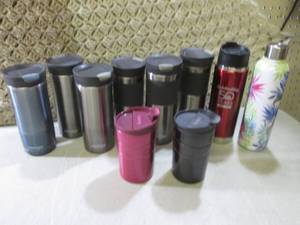lot 159 image: (CSB) Assorted Contigo Travel Mugs ...