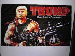 lot 165 image: (EC1) 3 ft x 5 ft Trump Make Americ...