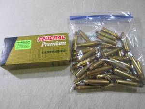 lot 180 image: (BSB) 257 Roberts Rifle Cartridges ...