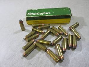 lot 202 image: (BSB) Lot of 34 ,44 Rem Mag Rounds...