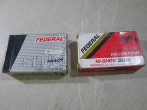 lot 207 image: (BSB) 2 Boxes of 12GA 2 34 Slug S...