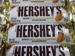 lot 232 image: (B-1) 20 Hersheys White with Almond...