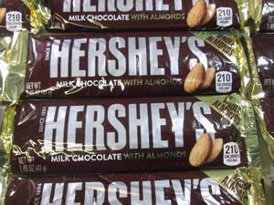lot 241 image: (B-1) 20 Hersheys with Almonds Cand...