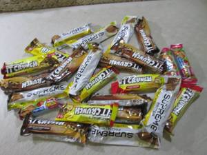 lot 245 image: (B-2) Assorted Protein Bars Past Da...