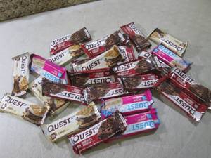 lot 249 image: (B-2) Assorted Quest Protein Bars P...