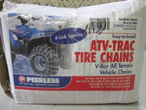 lot 272 image: (BSB) Peerless ATV-Trac Tire Chains...