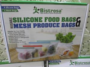 lot 278 image: (BSB) 5 Boxes of Reusable Silicone ...