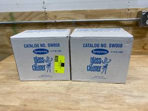 lot 27 image: SPRAYWAY Lot of 2 Cases of-  Glass Cleaner - 19oz (12 Per Case)