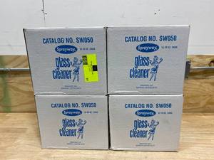lot 51 image: SPRAYWAY Lot of 4 Cases of-  Glass Cleaner - 19oz (12 Per Case)