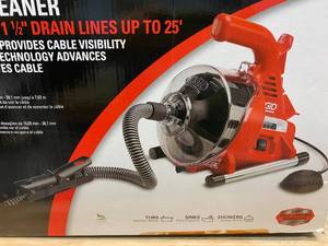 lot 67 image: RIDGID PowerClear Drain Cleaner