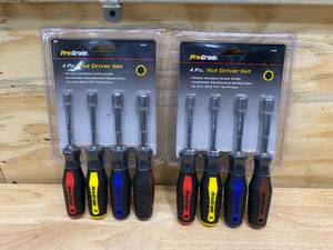 lot 70 image: PRO-GRADE Lot of 2-  4 Pc. Nut Driver Sets