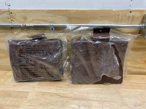 lot 89 image: Lot of 2 Brown Tarps (6 x 8 and 10 x 12)